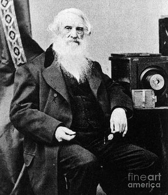 Wall Art - Photograph - Samuel Morse, American Inventor by Science Source