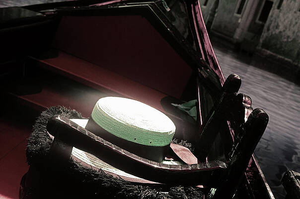 Water Wall Art featuring the photograph Seat On Gandola by La Dolce Vita