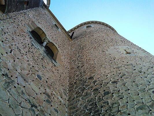 Wall Art - Photograph - Segovia Castle Wall II Alcazar Architecture and Design in Spain by John Shiron