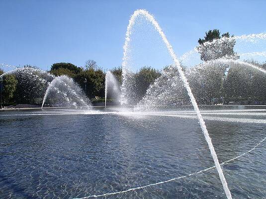 Water Wall Art featuring the photograph Shooting H2O by La Dolce Vita