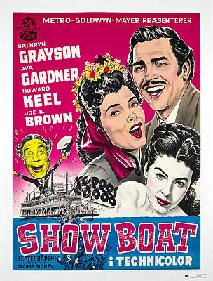 Wall Art - Photograph - Show Boat, Clockwise From Left, Joe E by Everett