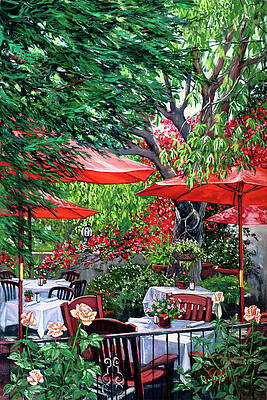 Sidewalk Cafe by LISA REINHARDT Sidewalk Cafe by LISA REINHARDT