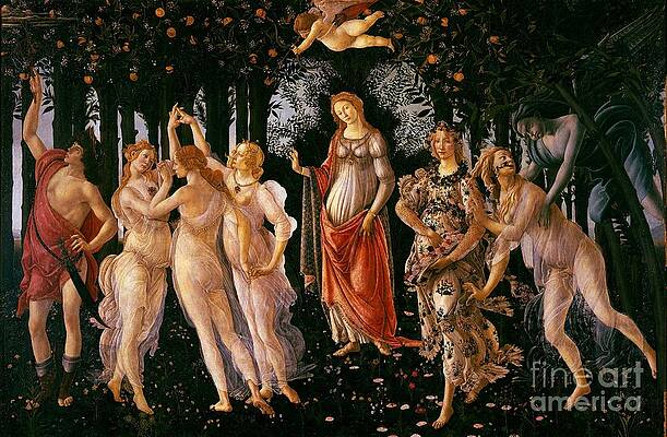 Spring by Sandro Botticelli 