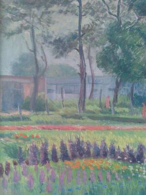 Spring scene by Misbah uddin Qazi