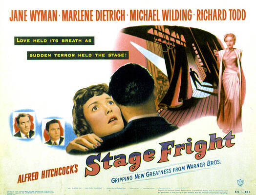 Wall Art - Photograph - Stage Fright, Michael Wilding, Richard by Everett