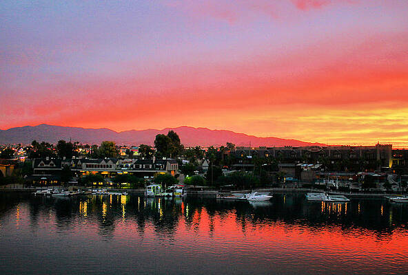 Sunset on Lake Havasu by Kristin Elmquist Sunset on Lake Havasu by Kristin Elmquist