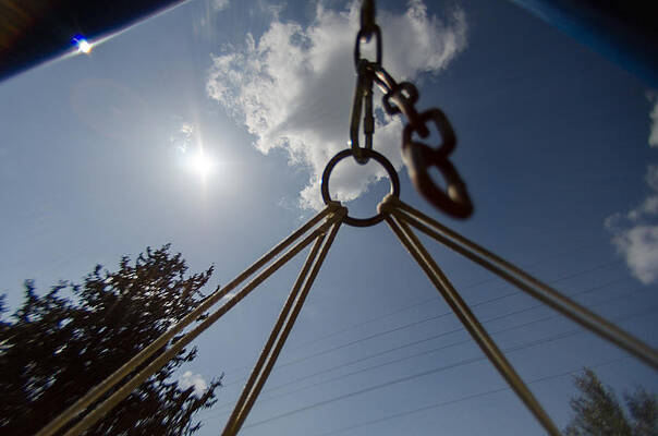 Wall Art - Photograph - Swinging in a hammock by Michael Goyberg