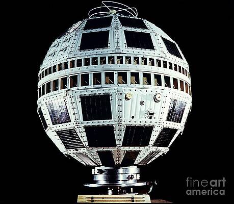 Wall Art - Photograph - Telstar 1 Before Launch by Alcatel-Lucent/Bell Labs