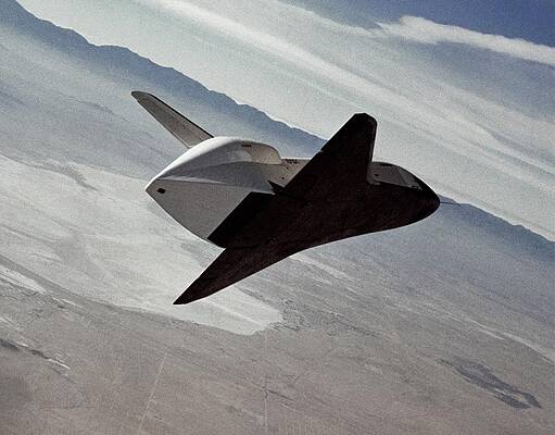 Wall Art - Photograph - Test Of The Space Shuttle Prototype by Everett