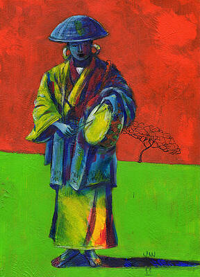 The lone drummer by June Walker The lone drummer by June Walker