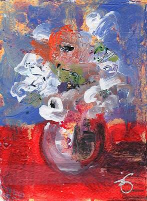 The Lone Orange Flower by Suzanne Jenne