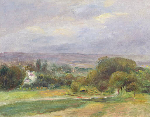 Wall Art - Painting - The Path by Pierre Auguste Renoir