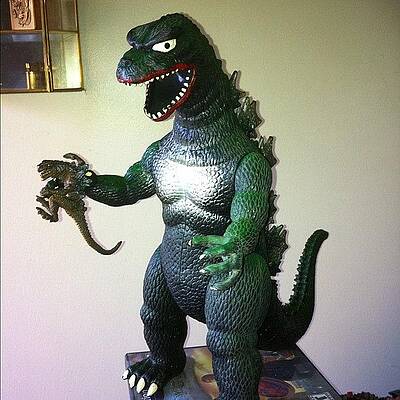 Wall Art - Photograph - The Real King Of Monsters. #prixmobile by Michael Bailey