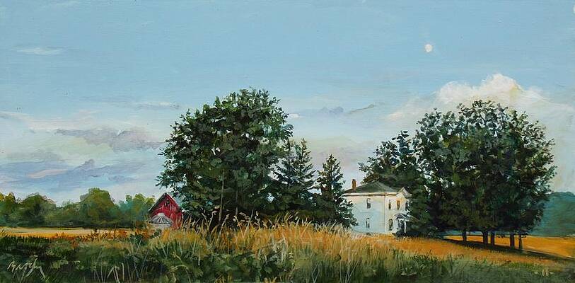 Wall Art - Painting - The Ride Home by William Brody