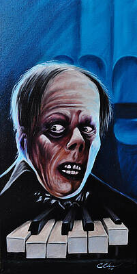 Wall Art - Painting - Tickling the Ivorys by Chad Chase