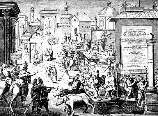 Wall Art - Photograph - Torture And Execution, 1630 by Science Source