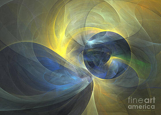 Touch me - abstract art by Abstract art prints by Sipo