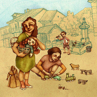 Traditional Game 3 by AUTOGIRO ILLUSTRATION