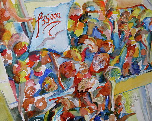 Tuscan Mushrooms by Anthony George Tuscan Mushrooms by Anthony George