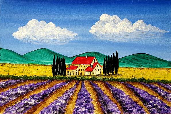 Tuscan Vineyards 4560 by Jessie Meier