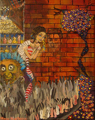 Wall Art - Painting - Twisted and Empty by Mindy Huntress