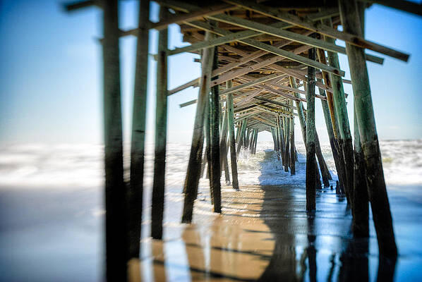 Wall Art - Photograph - Under the Pier  by Joye Ardyn Durham