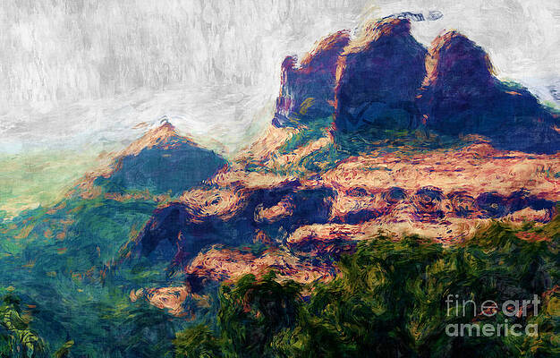 View from Schnebly Hill by Julie Lueders View from Schnebly Hill by Julie Lueders