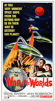 Wall Art - Photograph - War Of The Worlds, Bottom From Left by Everett