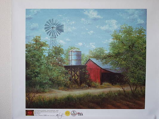 Water Tower by Jean Bartlett