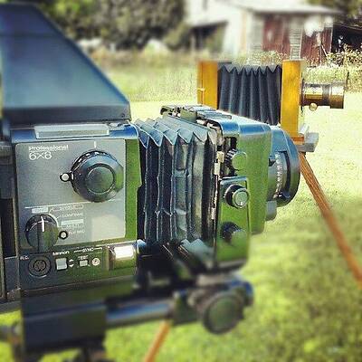 Wall Art - Photograph - Wetplate With The Fuji Gx680 by Chris Morgan