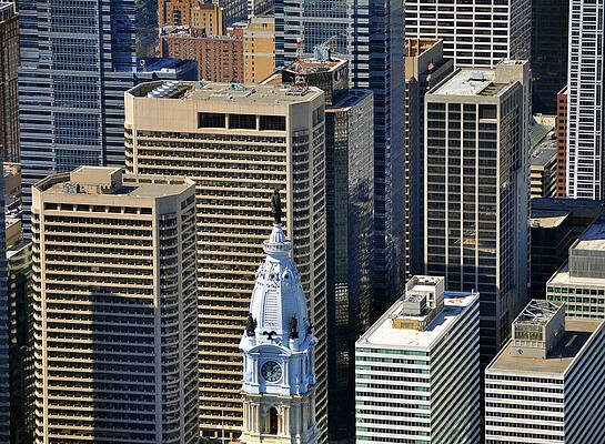 William Penn Statue on City Hall Broad St and Market St Philadelphia Pennsylvania 19107 by Duncan Pearson William Penn Statue on City Hall Broad St and Market St Philadelphia Pennsylvania 19107 by Duncan Pearson
