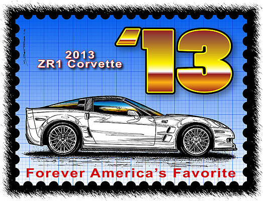 Year-By-Year 2013 ZR1 Corvette by K Scott Teeters Year-By-Year 2013 ZR1 Corvette by K Scott Teeters