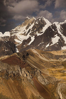 Wall Art - Photograph - Yerupaja Chico 6121m In Cordillera by Colin Monteath