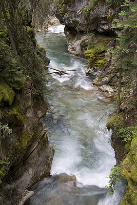 Wall Art - Photograph - Yoho River Flowing Through Chasm, Yoho by Matthias Breiter