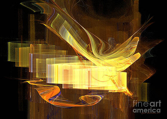 You have got a message - abstract art by Abstract art prints by Sipo