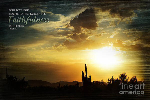 Wall Art - Mixed Media - Your Faithfulness by Shevon Johnson