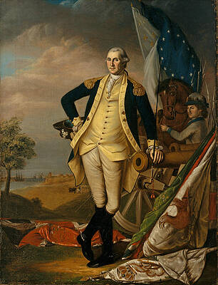 George Washington Print by James Peale