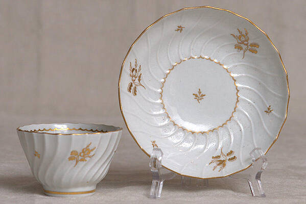  Tea Bowl-Saucer by Worcester - Barr