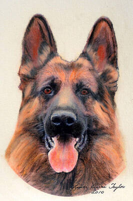 Tribute to the German Shepherd by Linda Diane Taylor Tribute to the German Shepherd by Linda Diane Taylor