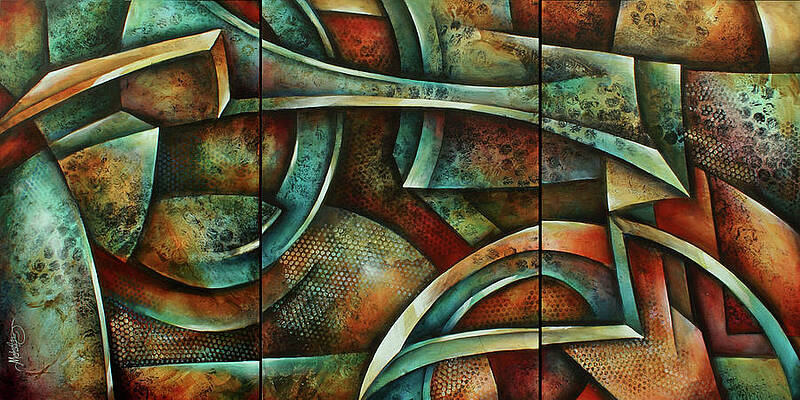 Wall Art - Painting -  ' Unpredictable ' by Michael Lang