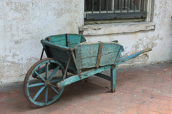 Wall Art - Photograph - Cart for Sale #1 by Suzanne Gaff