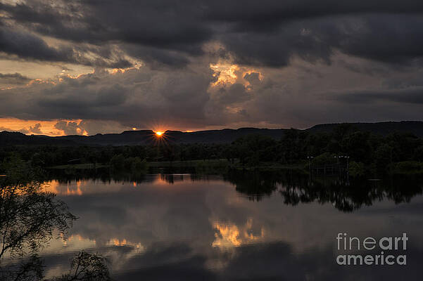 Wall Art - Photograph - Golden Sunset #2 by Melany Sarafis