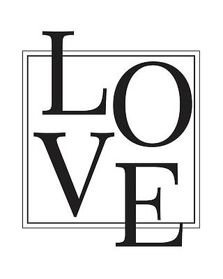 Wall Art - Mixed Media - Love #3 by Studio Grafiikka