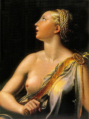 Lucretia Print by Parmigianino