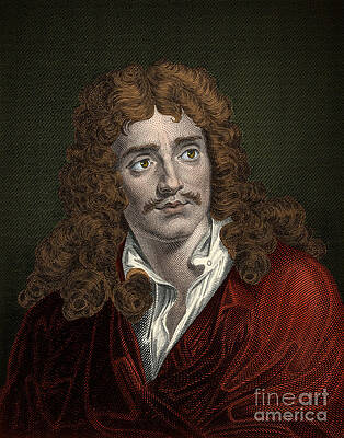Wall Art - Photograph - Moliere, French Playwright And Actor #1 by Science Source