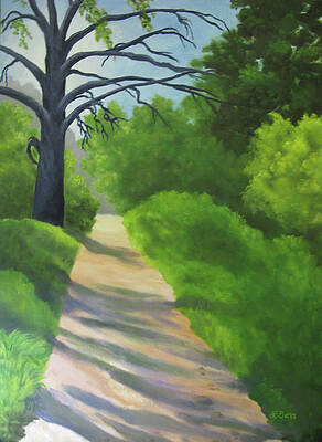 Morning Trail in Placerita Canyon by Lisa Barr Morning Trail in Placerita Canyon by Lisa Barr