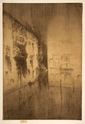 Nocturne. Palaces Print by James Abbott McNeill Whistler