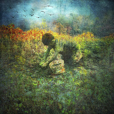 Wall Art - Digital Art - One With The Earth by Melissa D Johnston