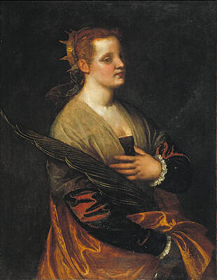 Saint Catherine Print by Paolo Veronese