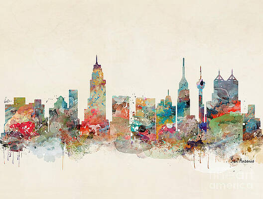 San Antonio Paintings Fine Art America